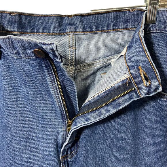 Rustler Men's Straight Jeans 36x30 Blue Denim Jeans Western Farmer‎ Cowboy Work - Picture 5 of 7